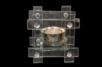 Candle Holder 1pc Tlight Glass Sheets – Candles -Relax