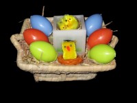 Rectangle Frond Basket Easter-PK7 – Candles -Relax