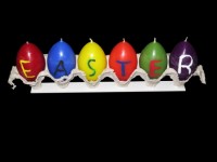 EASTER Letters Eggs 6pcs – Candles -Relax