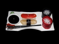 Sushi 4pc – Candles -Relax