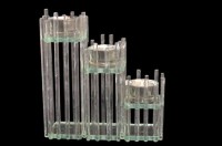 Candle Holder 3pcs Tlight Glass Sticks – Candles -Relax