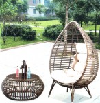 طقم بامبو رتان معالج  دهبى عدد 2 كرسى بالكوشون +  ترابيزة