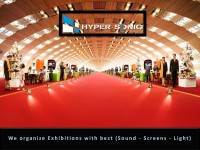 ايجار أحدث أجهزه الصوت والشاشات لتجهيز المعارض فى مصر